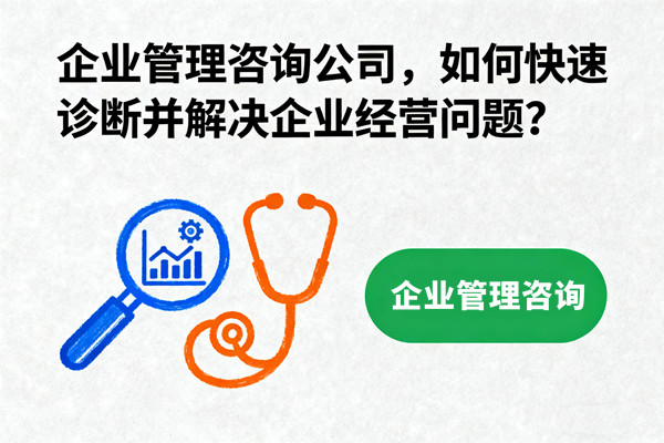 企業(yè)管理咨詢公司，如何快速診斷并解決企業(yè)經(jīng)營(yíng)問題？