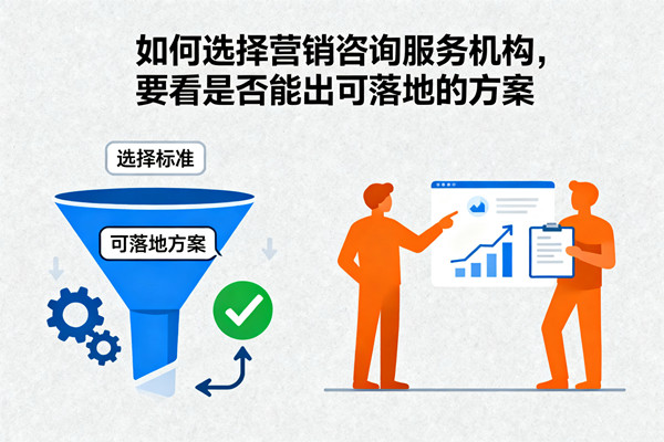 如何選擇營銷咨詢服務(wù)機構(gòu)，要看是否能出可落地的方案