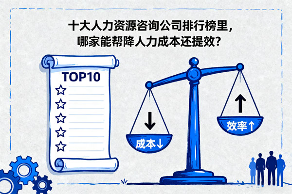 十大人力資源咨詢公司排行榜里，哪家能幫降人力成本還提效？