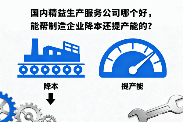 國(guó)內(nèi)精益生產(chǎn)服務(wù)公司哪個(gè)好，能幫制造企業(yè)降本還提產(chǎn)能的？