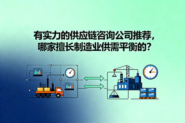 有實(shí)力的供應(yīng)鏈咨詢公司推薦，哪家擅長制造業(yè)供需平衡的？