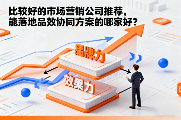 比較好的市場營銷公司推薦，能落地品效協(xié)同方案的哪家好？