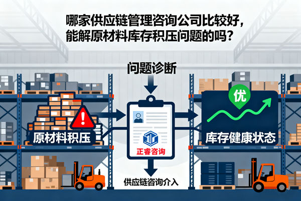 哪家供應(yīng)鏈管理咨詢公司比較好，能解原材料庫存積壓問題的嗎？